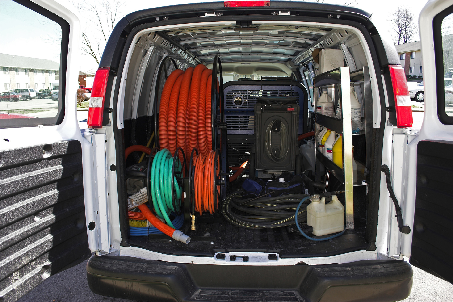 Acme carpet cleaning van